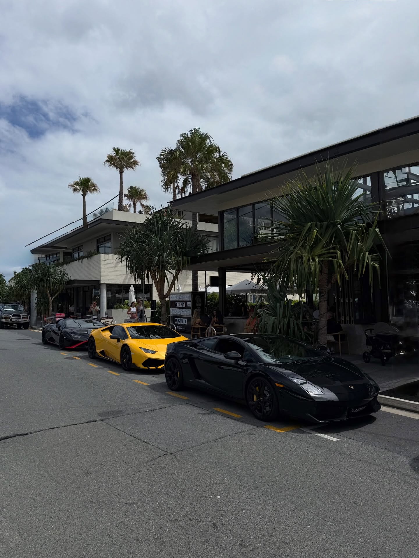Lamborghinis on the Gold Coast