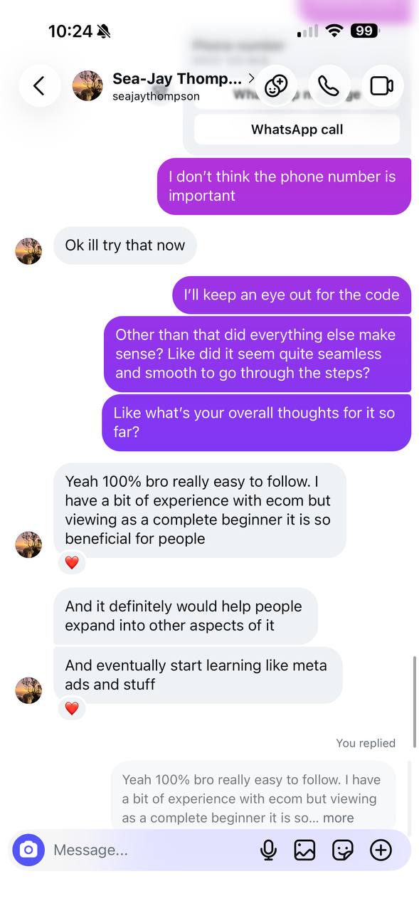 Student win - easy to follow training